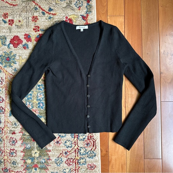 Madewell Carmen Crop Cardigan Sweater - Picture 5 of 9